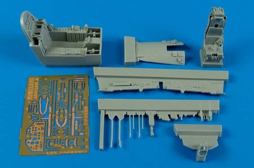 Sepecat Jaguar A cockpit set (designed to be used with Kitty Hawk Models Models and Zimi Model kits)