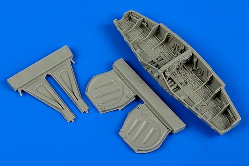 North-American P-51D Mustang wheel bay (designed to be used with Hobby Boss kits)