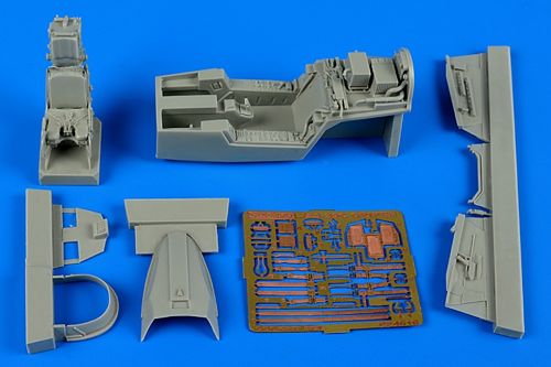 Saab JAS-39C Gripen cockpit set (designed to be used with Kitty Hawk Models Models and Zimi Model kits)