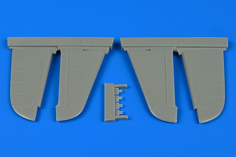 Westland Lysander Mk.III control surfaces (designed to be used with Eduard kits and Gavia kits)