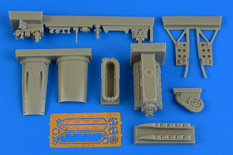 Kawasaki Ki-61-Id Hien (Tony) engine set ENGINE SET (designed to be used with Tamiya kits)