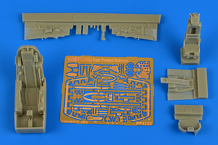 Dassault Super Etendard SEM cockpit set (designed to be used with Kinetic Model kits)