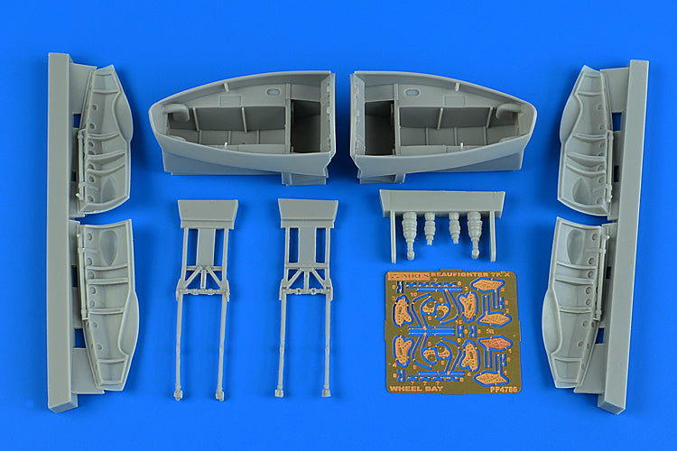 Bristol Beaufighter TF.X wheel bay set (designed to be used with Revell kits)
