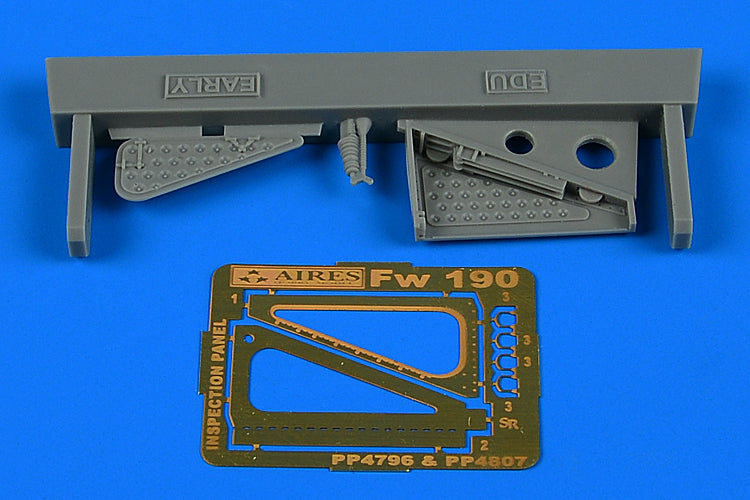 Focke-Wulf Fw-190 inspection panel - early v. (designed to be used with Eduard kits)