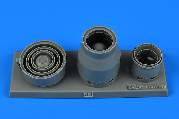 Saab J-29 Tunnan exhaust nozzle (designed to be used with Pilot Replicas kits)