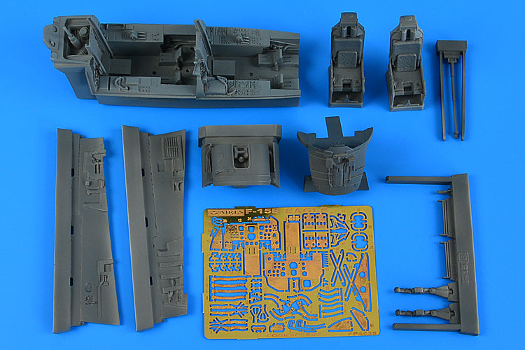 McDonnell F-15B Eagle cockpit set (designed to be used with Great Wall Hobby kits)