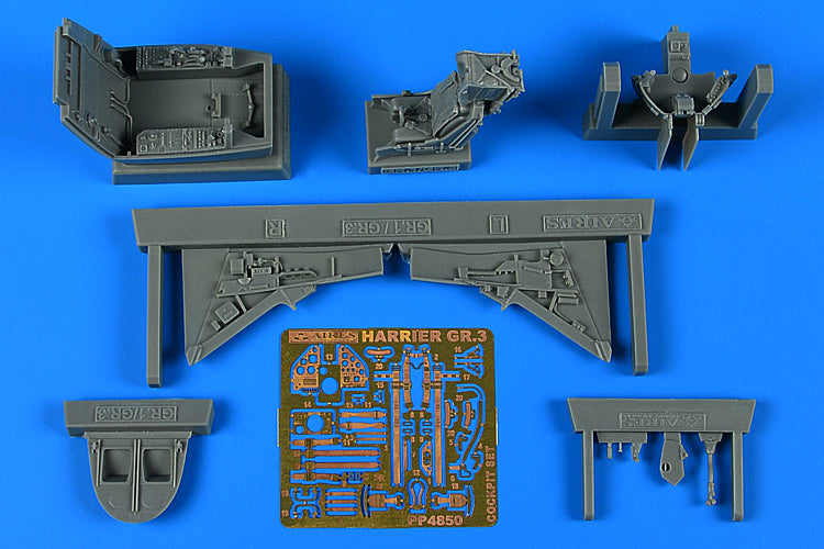 BAe Harrier GR.3 cockpit set (designed to be used with Kinetic Model Kits)