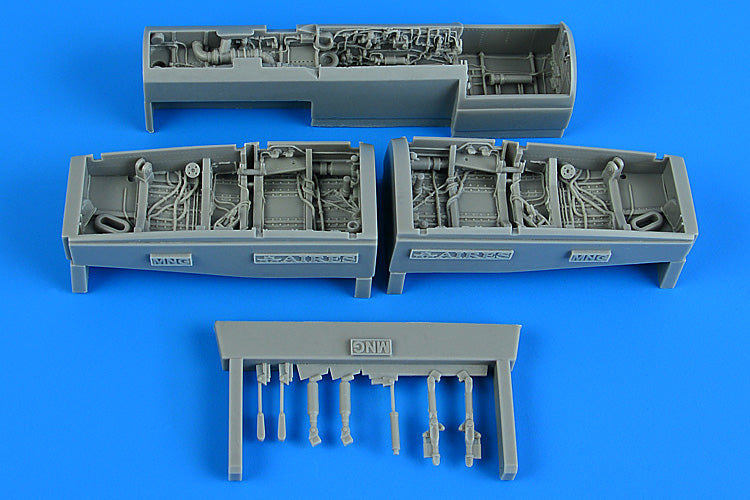 Boeing F/A-18E/F/A-18F/F/A-18G Super Hornet wheel bay (designed to be used with Meng Model kits)
