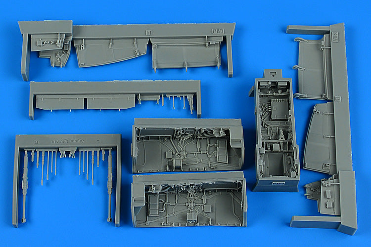 Sepecat Jaguar GR.1/GR.1a wheel bay (designed to be used with Airfix kits)