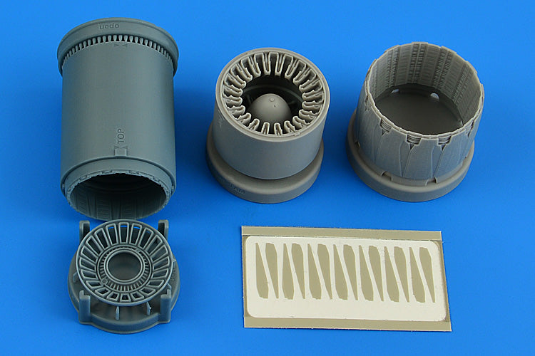 Lockheed-Martin F-16C/F-16N/F-16CJ Block 50 exhaust nozzle - opened (designed to be used with Tamiya kits)