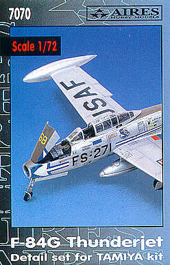 Republic F-84G Thunderjet details (designed to be used with Tamiya kits)