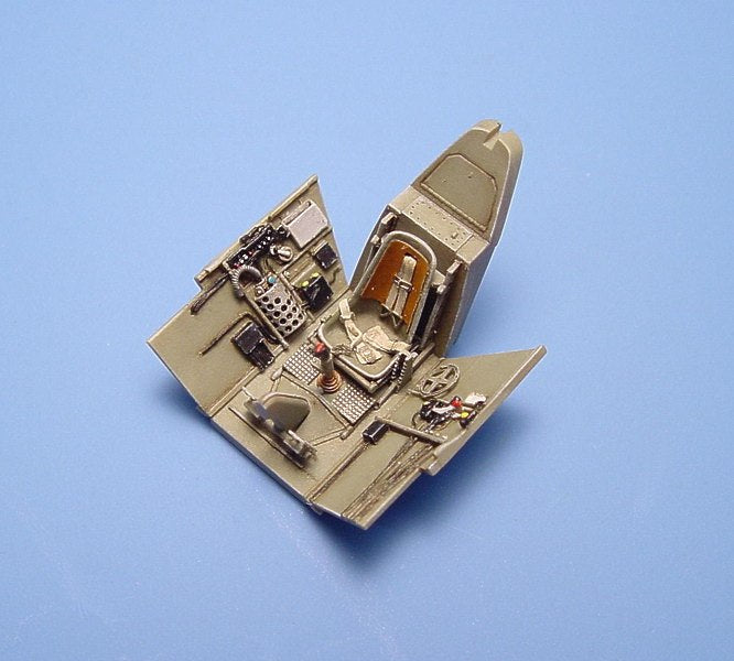 Messerschmitt Bf-109E-3/Bf-109E-4 cockpit (designed to be used with Tamiya kits)