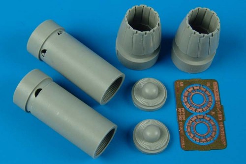 McDonnell-Douglas F/A-18D exhaust nozzle - closed (designed to be used with Hobby Boss kits)