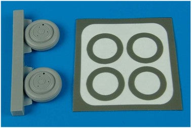 Sukhoi Su-15_Flagon wheels and paint masks (designed to be used with Trumpeter kits)