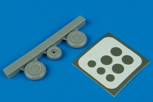 Mikoyan MiG-21F-13 wheels and paint masks (designed to be used with Revell kits)