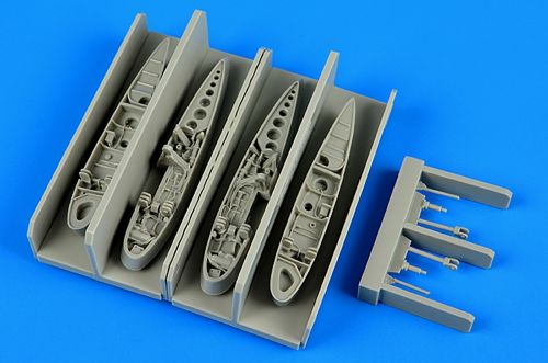 Grumman F9F-2/F9F-3/F9F-2P Panther wingfolds (designed to be used with Hobby Boss kits)