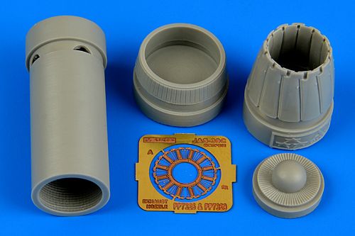 Saab JAS-39C Gripen exhaust nozzle - closed (designed to be used with Airfix and Revell kits)