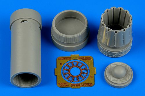 Saab JAS-39C Gripen exhaust nozzle - opened (designed to be used with Airfix and Revell kits)