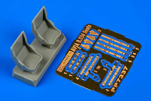 Avia B-534 seats (designed to be used with Eduard kits)