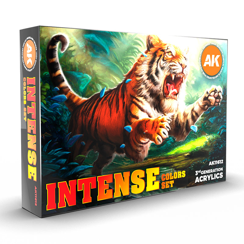 AK Interactive Intense Colors Set AK11612