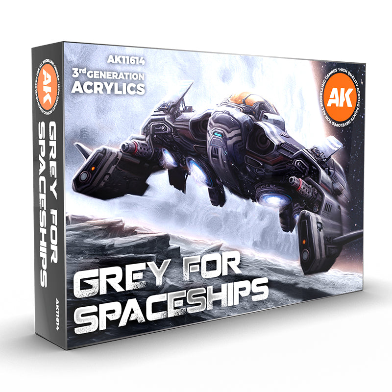 AK Interactive Grey For Spaceships Set AK11614