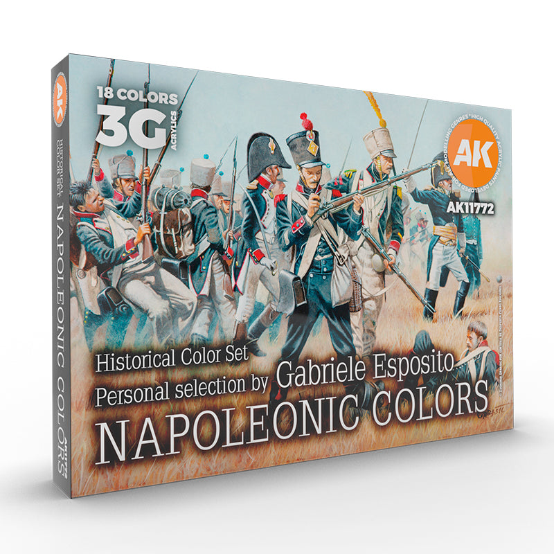 AK Interactive Historical Color Set. Napoleonic Colors - Signature Set By G AK11772