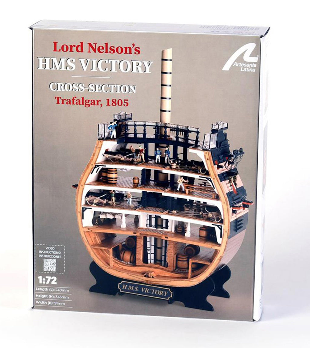 Artesania 1/72 HMS Victory Cross Section AL20500