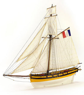 Artesania 1/50 Le Renard Corsair Cutter AL22401