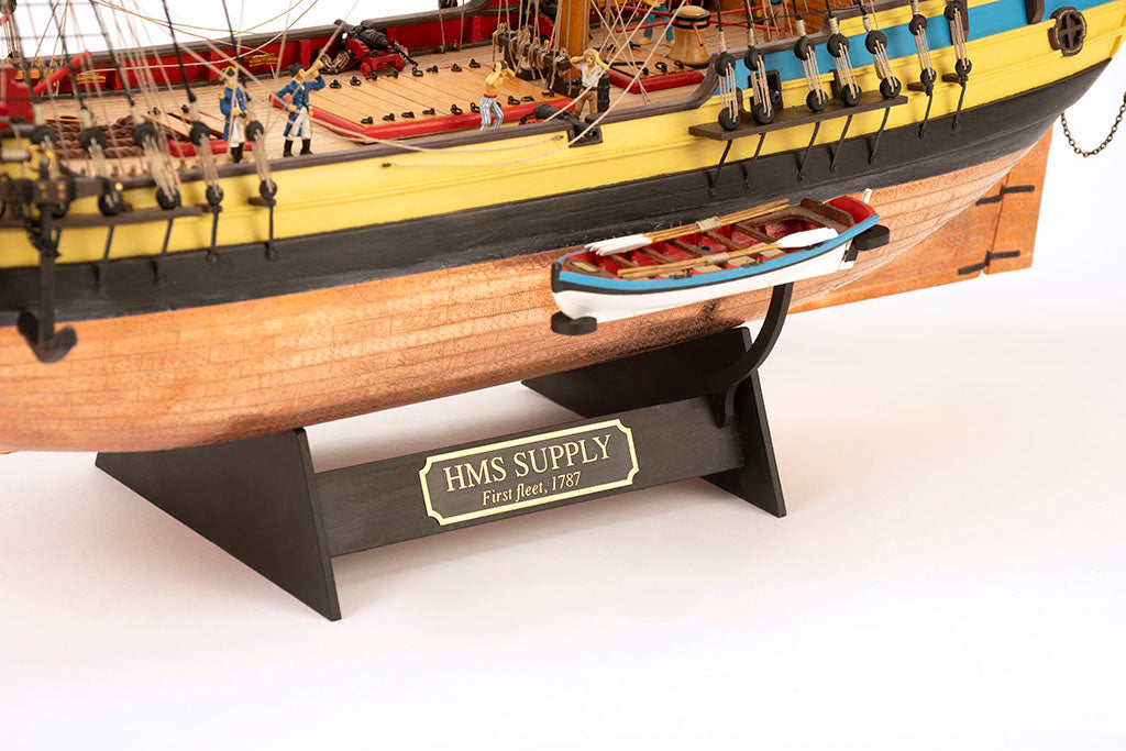 Artesania 1/50 Hms Supply First Fleet + Figurines