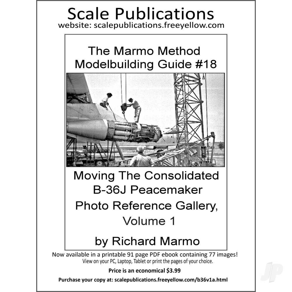 Atlantis Models 1:184 B-36 Prop Jet Peacemaker with Swivel Stand AMCH205