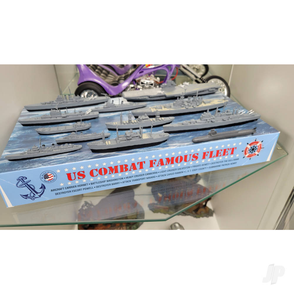 Atlantis Models 1:1200 US Navy Task Force Set 12 Different Ships AMCR6300