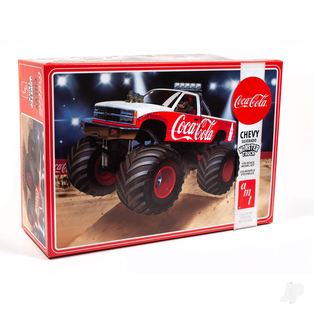 AMT 1988 Chevy Silverado Monster Truck (Coca-Cola) AMT1184M 1