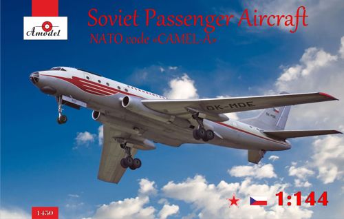 Tupolev TU-104A Soviet passanger aircraft. NATO code 'CAMEL-A'