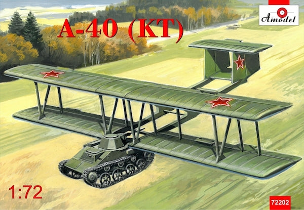 Antonov A-40 (KT) prototype flying tank using T-60