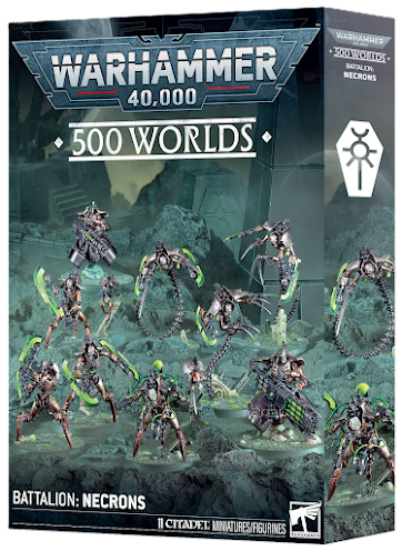Warhammer 500 Worlds Battalion: Necrons 49-51