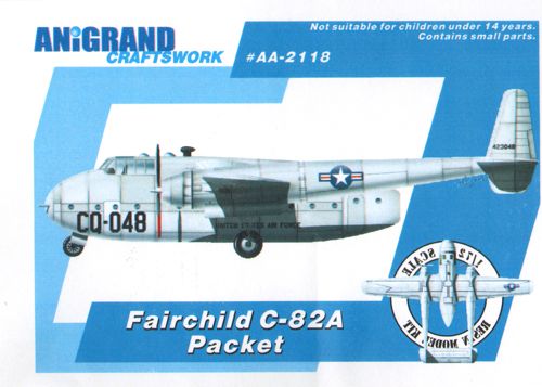 Anigrand Craftswork Fairchild C-82A Packet - ANIG2118