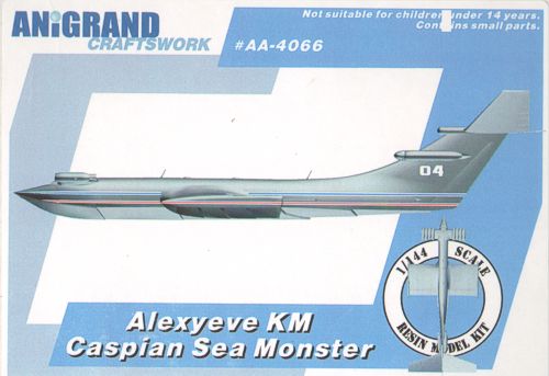 Anigrand Craftswork Alexejev KM Ekranoplan - ANIG4066