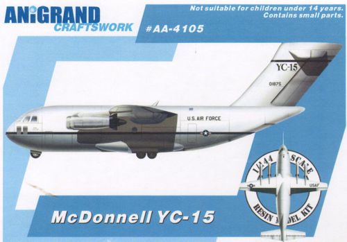 Anigrand Craftswork McDonnell YC-15 Includes - ANIG4105