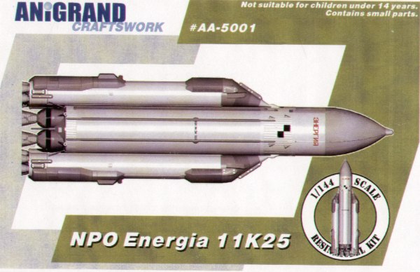 Anigrand Craftswork NPO Energia Rocket. - ANIG5001