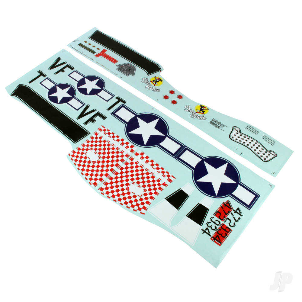 Arrows Hobby Arrows Hobby Decal Sheet (for P-51 V1) ARRAB113 - RC Aircraft Spares