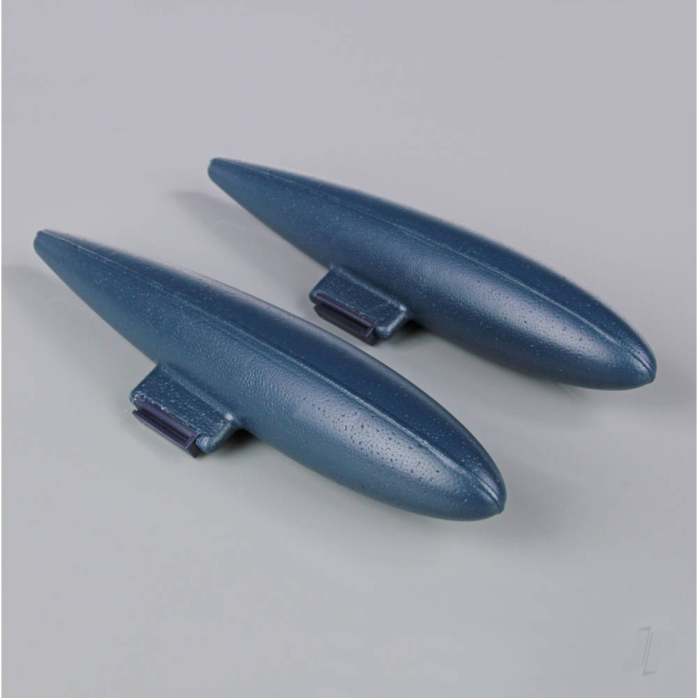 Arrows Hobby Auxilary Fuel Tank Set (Painted) (for F4U) ARRAE105 - RC Aircraft Spares