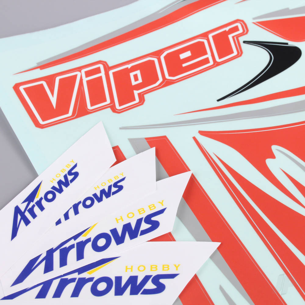 Arrows Hobby Decal Sheet (for Viper) ARRAL109 - RC Aircraft Spares