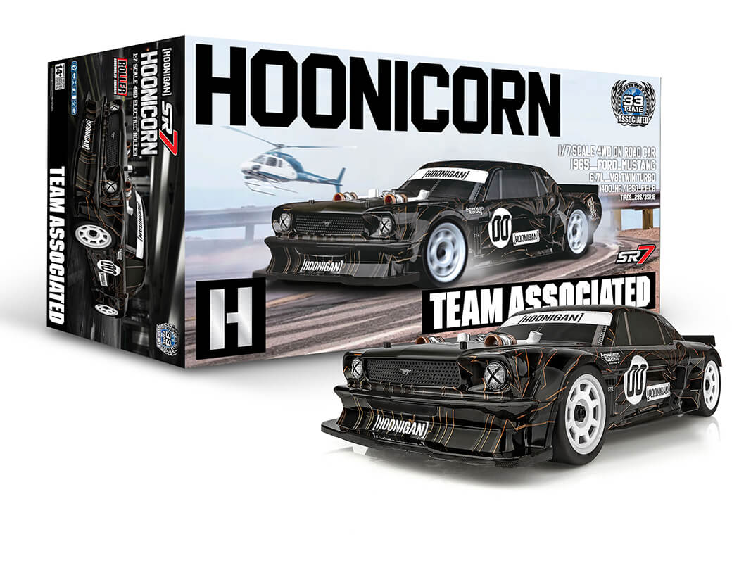TEAM ASSOCIATED SR7 HOONIGAN ROLLER RC Car