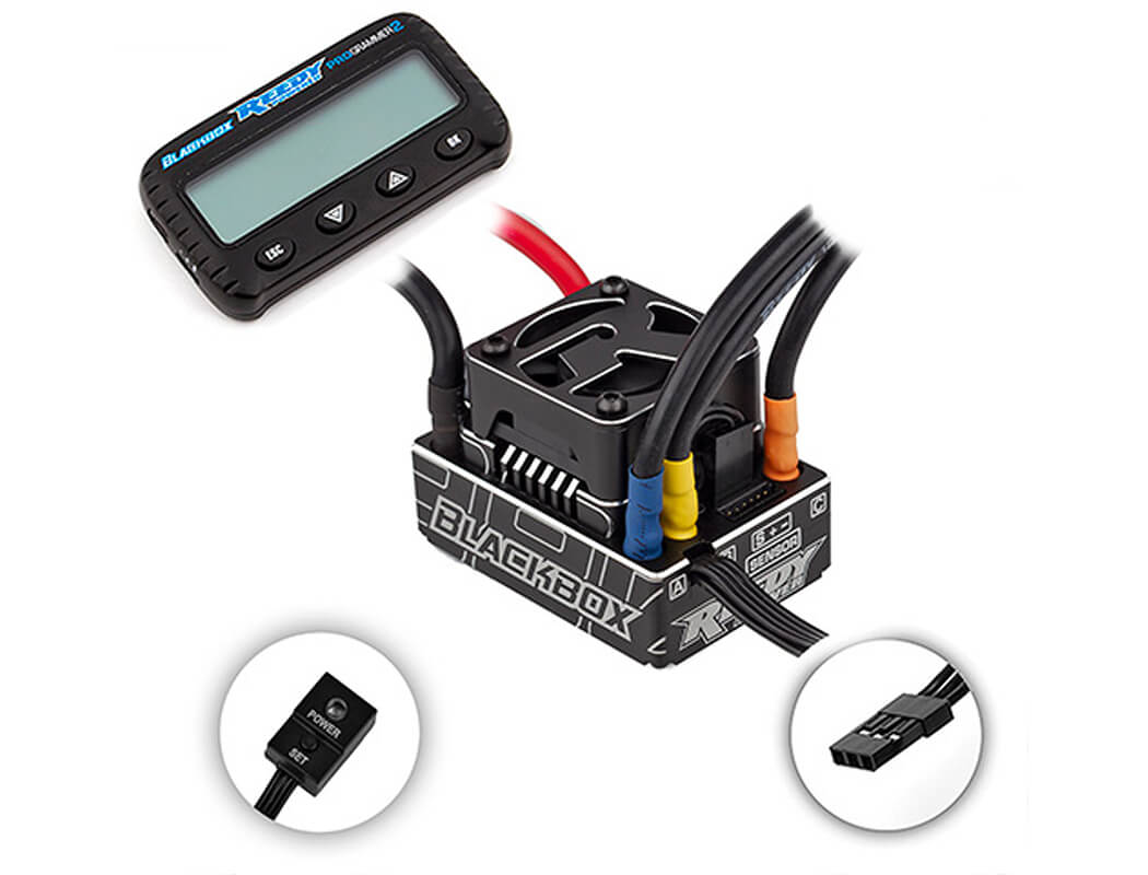 Reedy Reedy Blackbox 880R 1/8Th Competition Esc W/Programmar2 AS27044