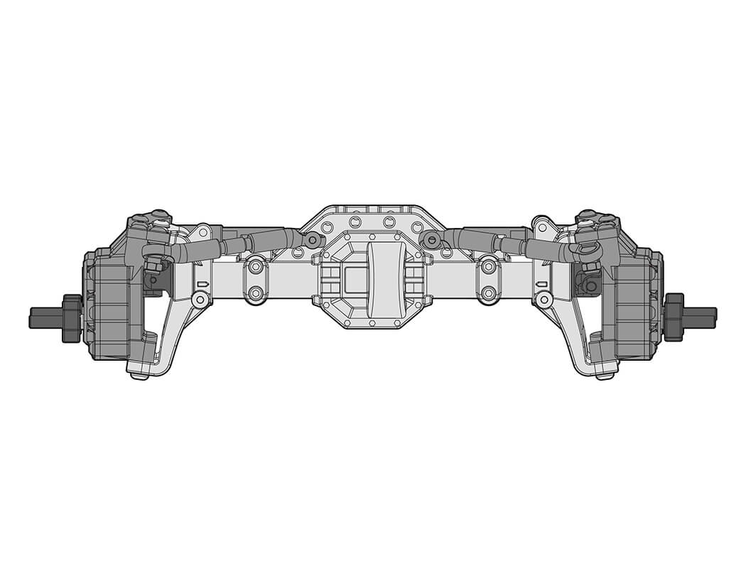 Team Associated Team Associated Rc10 Trail Truck Portal Kit AS40137