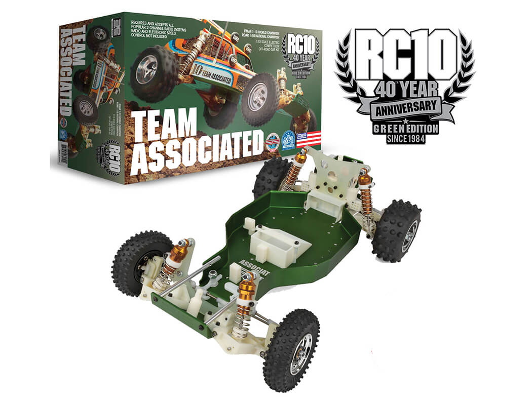 TEAM ASSOCIATED RC10 GREEN 60th ANNIVERSARY KIT