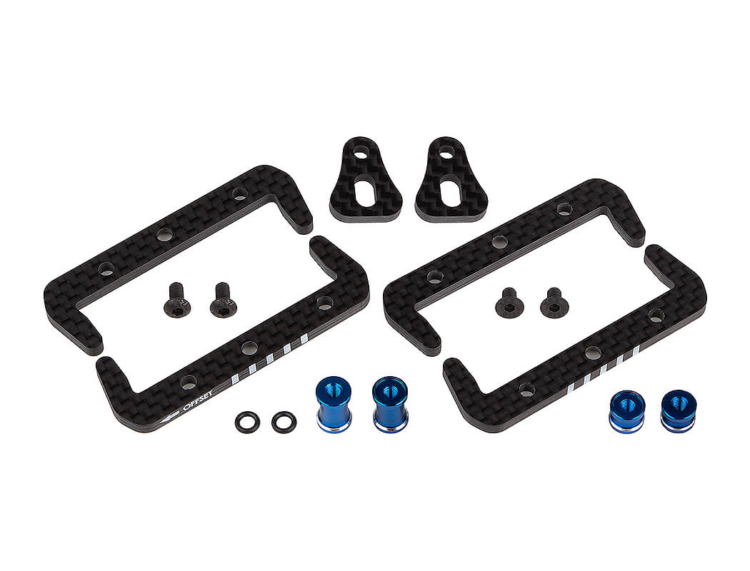 TEAM ASSOCIATED RC10B7 FT BATTERY MOUNT SET