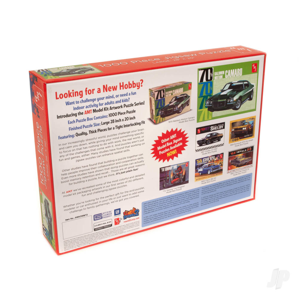 AMT 1970 Baldwin Motion Camaro 1000 Piece Jigsaw Puzzle AWAC009-BALDWIN 1