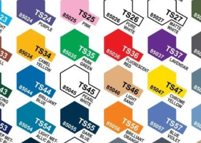 all tamiya paints