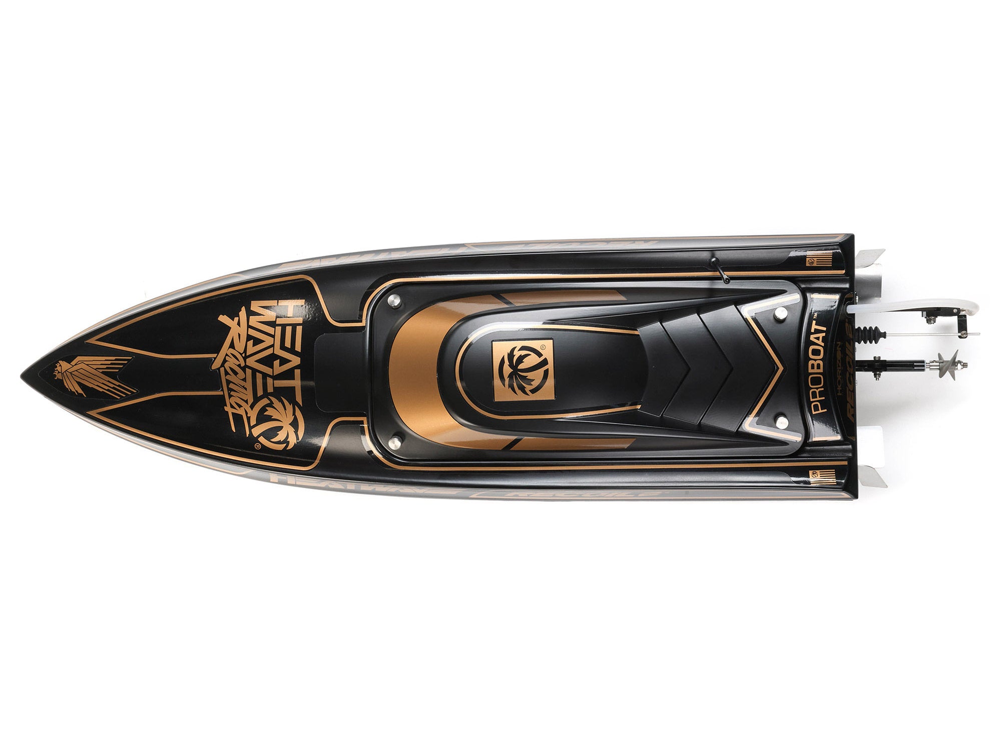 Recoil 2 V2 26" Self-Righting Brushless Deep-V RTR, Heat Wav